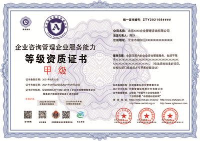 申報企業(yè)咨詢管理資質投標 須備